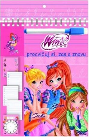 Stíratelné listy A5 Winx Club fashion - obrázek 1