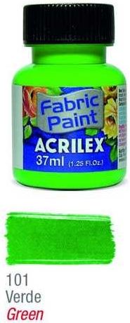 Barva na textil fluorescent zelená 37ml 101 - obrázek 1
