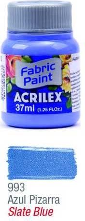Barva na textil Slate Blue 37ml 993 - obrázek 1