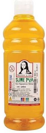 Slime Glue 250 ml fluorescenční lepidlo- oranžová - obrázek 1
