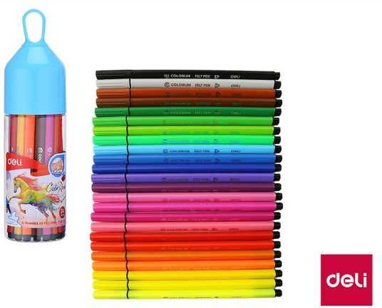 Fix DELI trojhranné 24 barev Colorun - obrázek 1