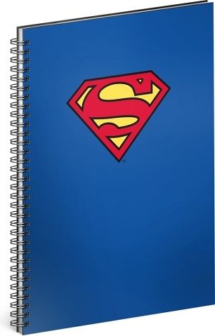 Spirálový blok Superman – Blue, linkovaný, A4 - obrázek 1