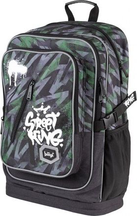 BAAGL Školní batoh Cubic Street King - obrázek 8