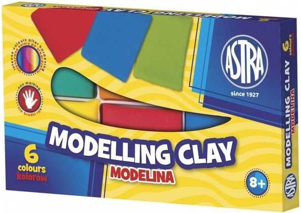 Modelína ASTRA teplem tvrditelná 6 barev - obrázek 1
