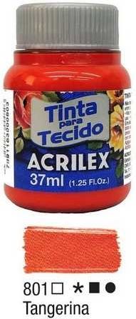 Barva na textil Tangerine 37ml 801 - obrázek 1