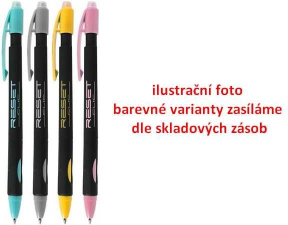 CRESCO propiska gumovací 0,7mm modrá - obrázek 1