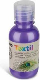 Barva na textil, 125ml, metal fialová - obrázek 1