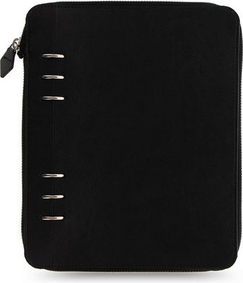 Poznámkový blok Filofax Clipbook Zip Monochrome A5, černá 240mm x 190mm x 28mm - obrázek 1