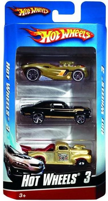Hot Wheels 3ks angličák - více druhů - obrázek 1