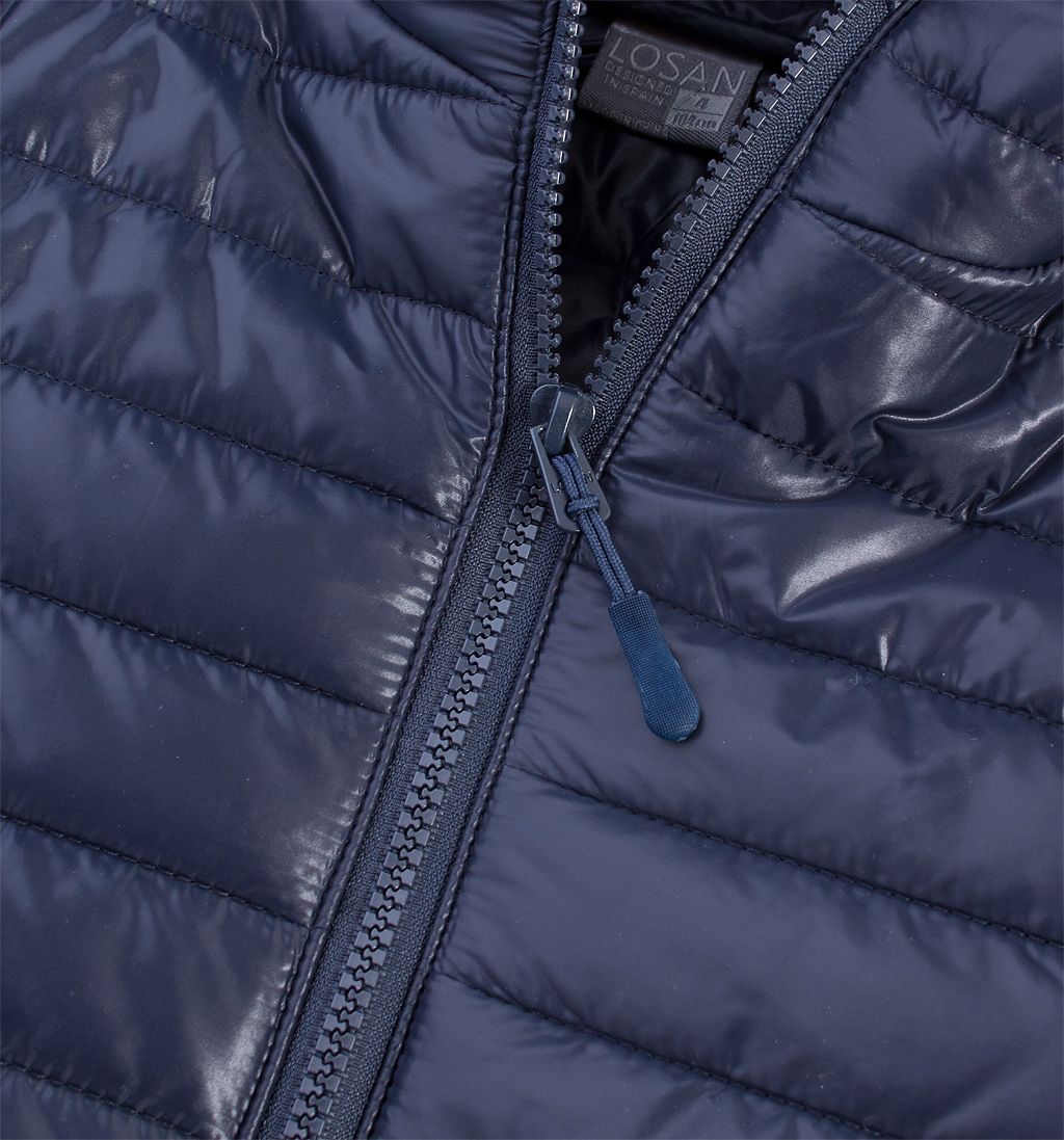 Chlapecká prošívaná bunda LOSAN HAPPY FASHION tmavě modrá Velikost: 152 - obrázek 4