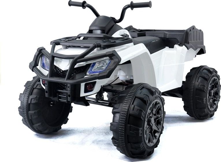 Mamido Elektrická čtyřkolka BMD0909 bílá 10000 - obrázek 1