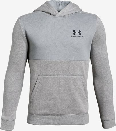 EU Mikina dětská Under Armour | Šedá | Chlapecké | M - obrázek 1