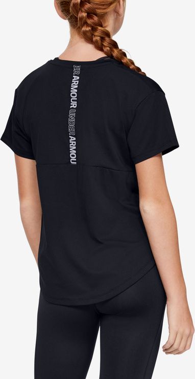 HeatGear® Triko dětské Under Armour | Černá | Dívčí | S - obrázek 3