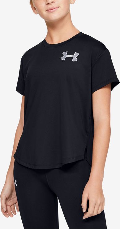 HeatGear® Triko dětské Under Armour | Černá | Dívčí | M - obrázek 1
