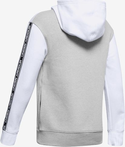 Sportstyle Mikina dětská Under Armour | Bílá Šedá | Chlapecké | M - obrázek 6