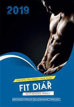 Fit diář 2019 pro muže - Stanislava Holomková, Kamila Štreitová - obrázek 1