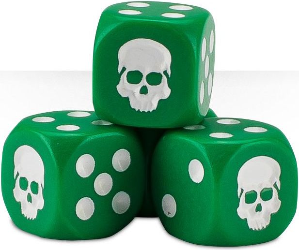 Citadel Dice Cube - Green - obrázek 2