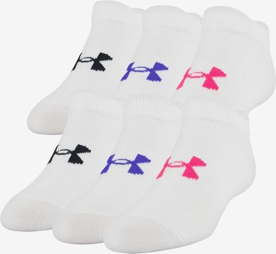 Essentials Ponožky dětské 6 párů Under Armour | Bílá | Dívčí | 20-23 cm - obrázek 1
