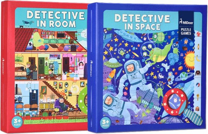 MIDEER Detektivní puzzle - Detektiv v pokoji - obrázek 2