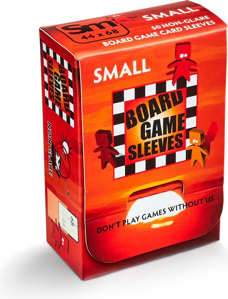 Board Games Sleeves - 50 European Small Size 44x68mm non-glare - obrázek 1