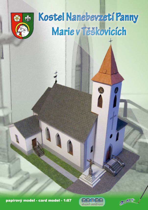 Kostel Nanebevzetí Panny Marie v Těškovicích - obrázek 1