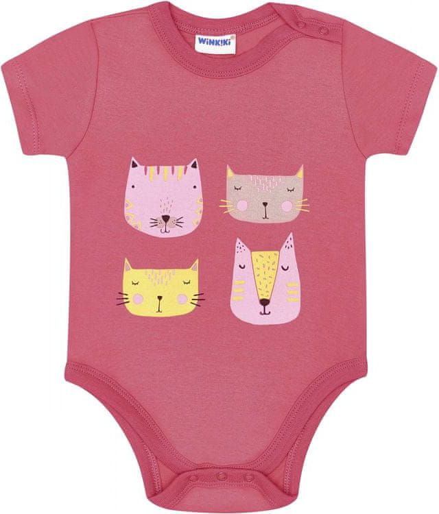 WINKIKI dívčí body WN91301 62 růžová - obrázek 1