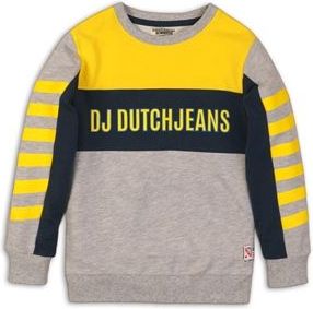 DJ-Dutchjeans chlapecká mikina TD2304 116 šedá - obrázek 1