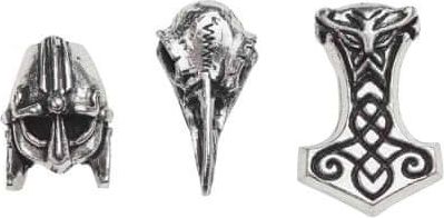 Alchemy Gothic Severské korálky do vlasů a vousů - obrázek 1