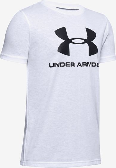 Sportstyle Triko dětské Under Armour | Bílá | Chlapecké | L - obrázek 1