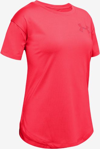 HeatGear® Triko dětské Under Armour | Červená | Dívčí | M - obrázek 1