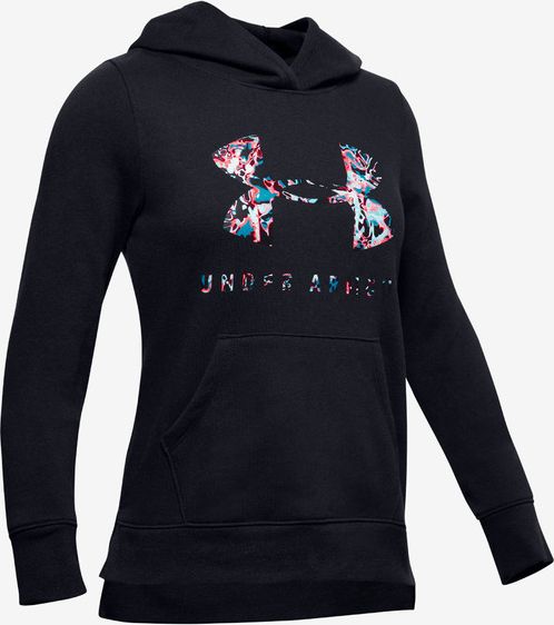 Rival Mikina dětská Under Armour | Černá | Dívčí | S - obrázek 1