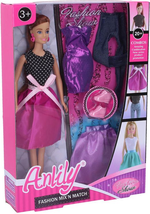 Wiky Wiky Panenka s náhradním oblečením 30 cm - obrázek 3