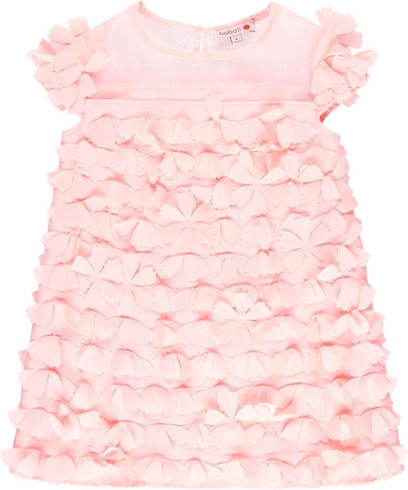 Boboli dívčí šaty 110 růžová - obrázek 1