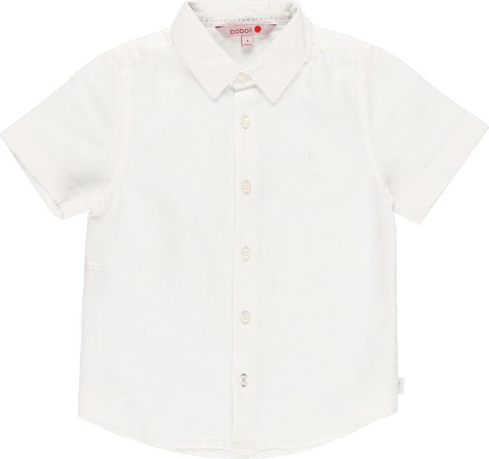Boboli chlapecká košile 104 bílá - obrázek 1