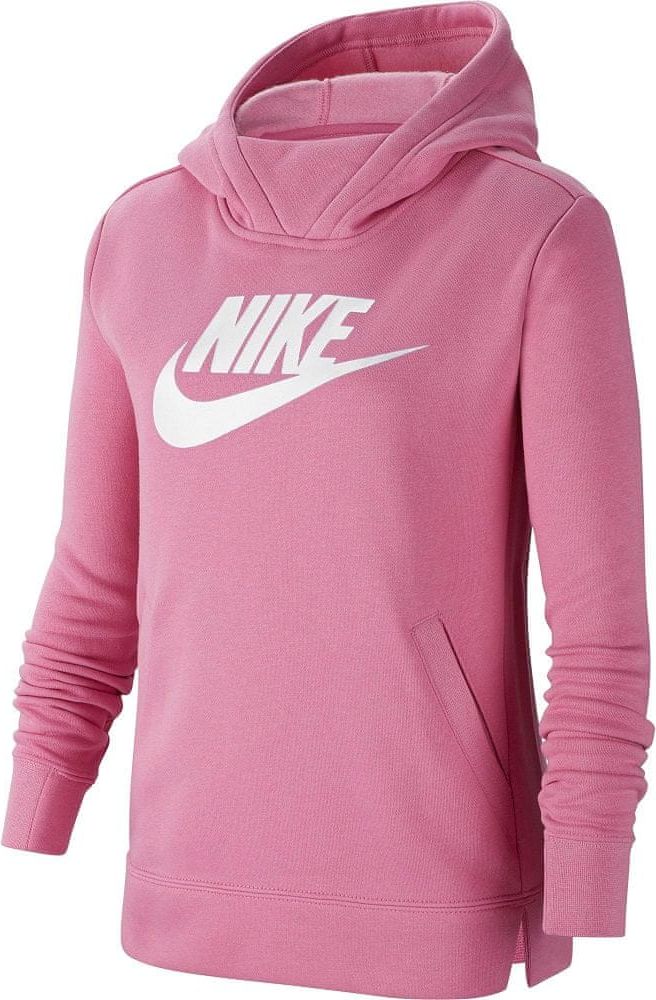 Nike dívčí mikina XS růžová - obrázek 1