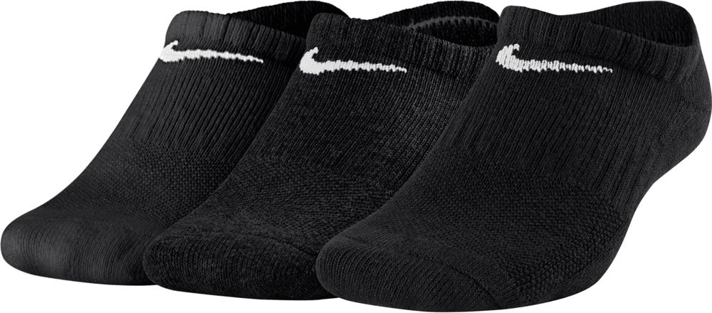 Nike dětské ponožky Cushioned No-Show Training Socks (3Pack) S černá - obrázek 1