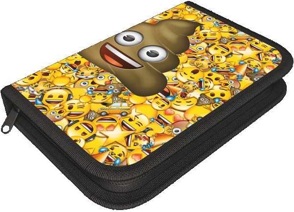 Penál 1 patro prázdný Emoji Poop - obrázek 1