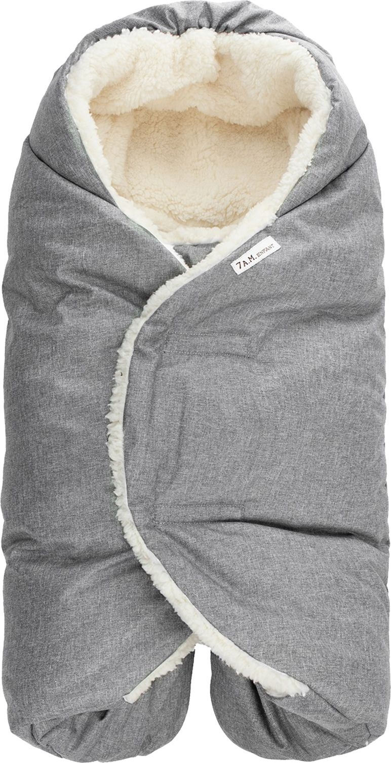 7AM FUSAK NIDO Heather Grey 0-6 - obrázek 1