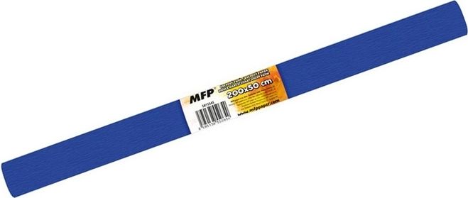 Krepový papír role 50x200cm tmavě modrý - obrázek 1