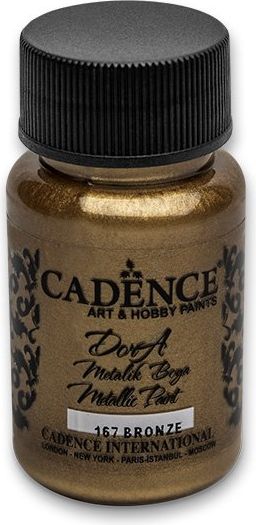Cadence Akrylové barvy Dora Metalic bronzová, 50 ml - obrázek 1