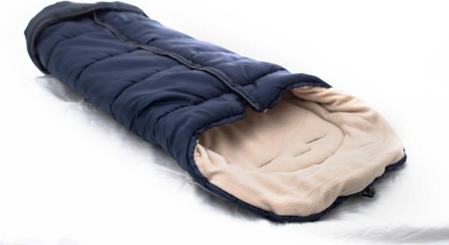 Naturally SheepSkins - Fusak do kočárku s merino vložkou Barva: černá - obrázek 6
