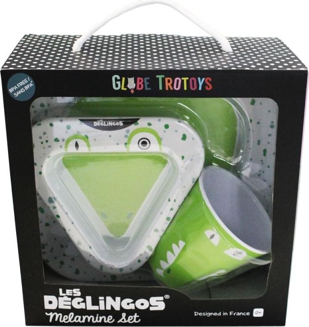 Déglingos Jídelní set aligatoros ALIGATOS - obrázek 1