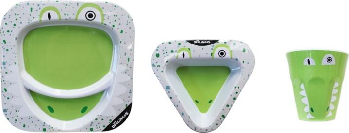Déglingos Jídelní set aligatoros ALIGATOS - obrázek 2