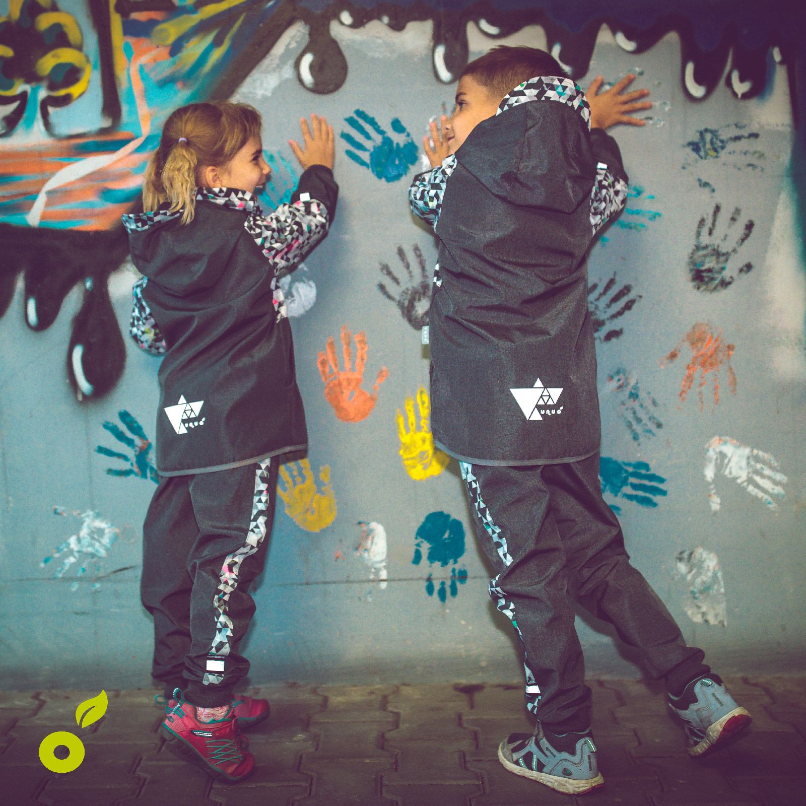 Unuo, Softshellové kalhoty s fleecem Street, Černá (Unuo Softshell kids trousers, black) Velikost (Size): 146/152 - obrázek 12