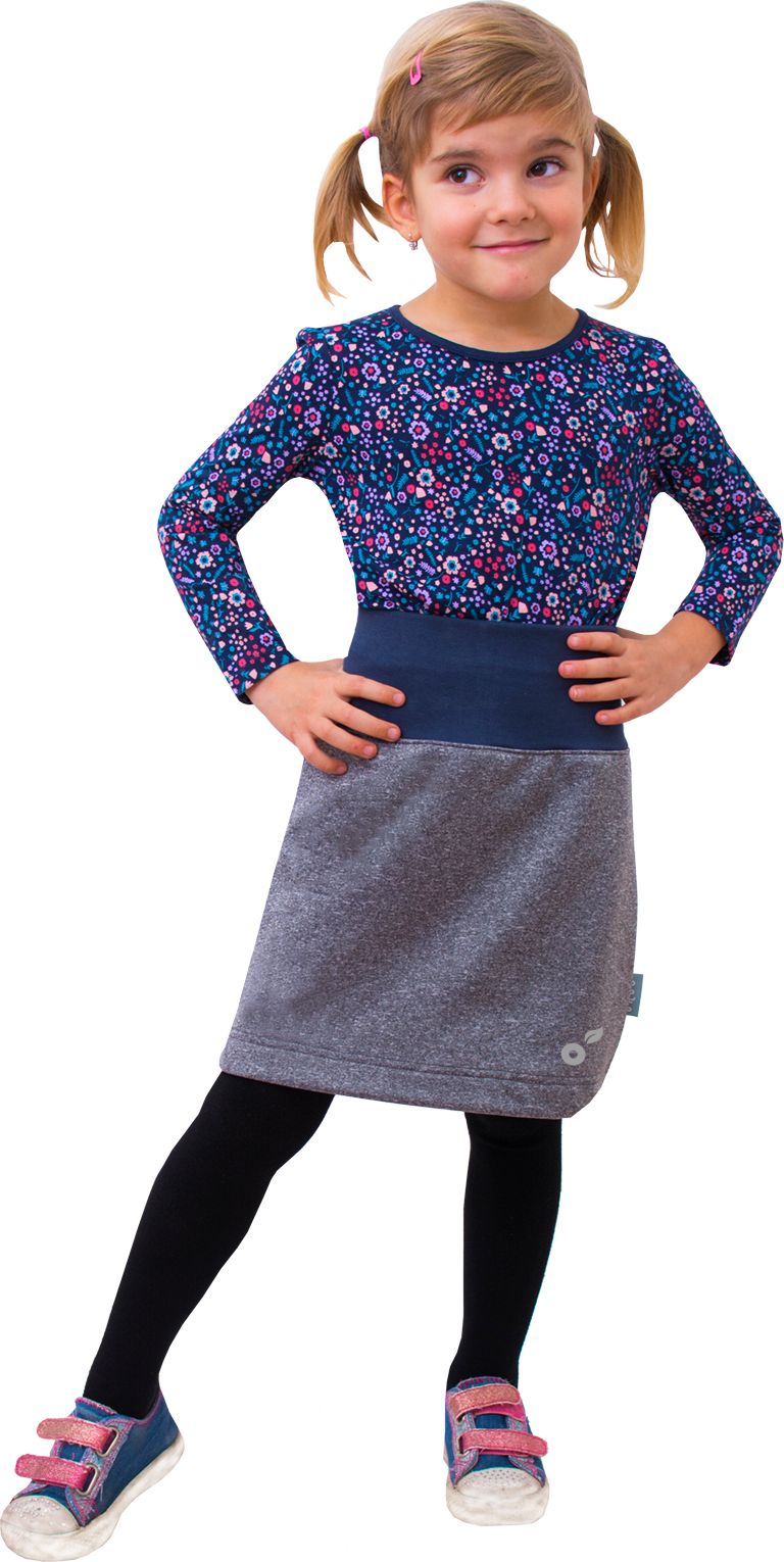 unuo Dětská softshellová sukně s fleecem (Softshell kids skirt with fleece) Velikost (Size): 128/134 - obrázek 9