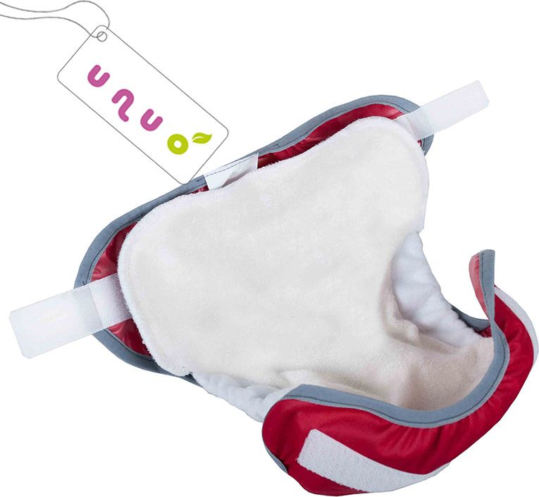 unuo SIO s kapsou, Triangl růžový (SIO - Snap in one nappies with wings) - obrázek 6