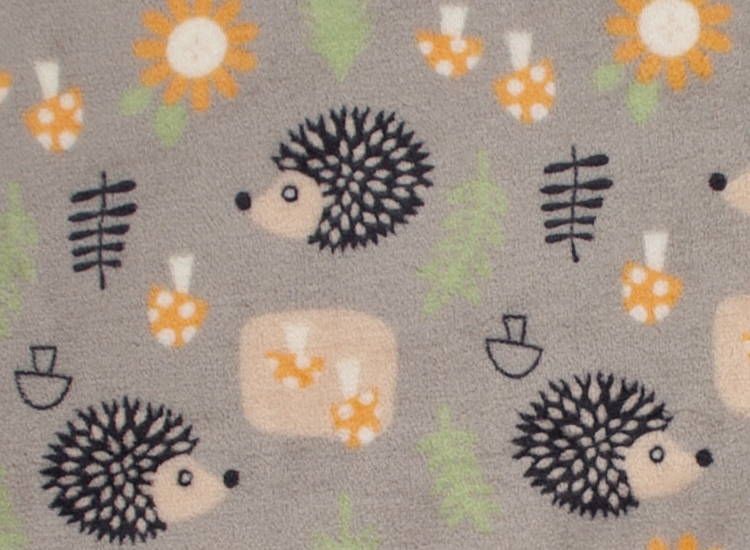 Karsgaren Deka Flanel fleece ježek 70x100cm - obrázek 3