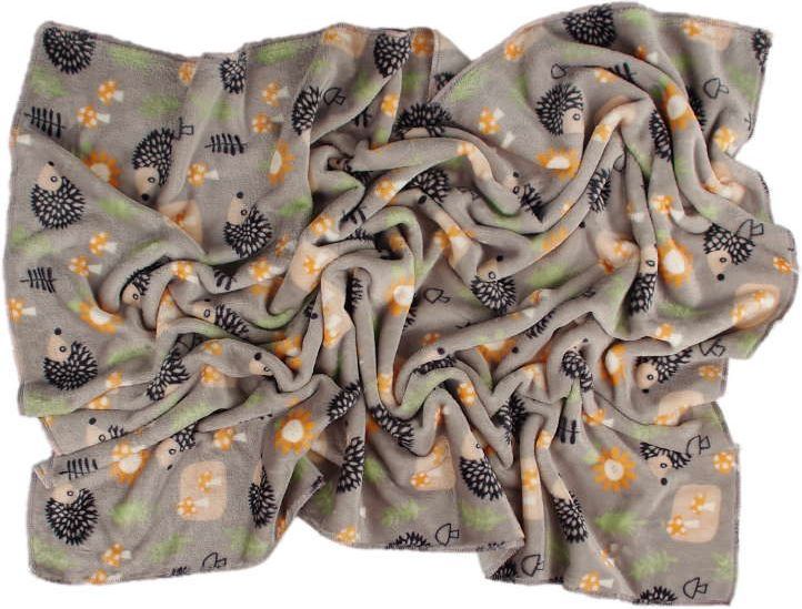 Karsgaren Deka Flanel fleece ježek 70x100cm - obrázek 4