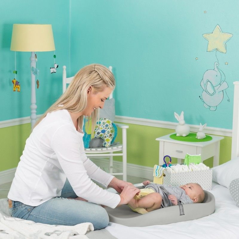 Bumbo přebalovací podložka Light Grey - obrázek 4