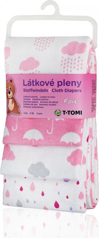 T-TOMI Accessories s.r.o. Látkové pleny, rain / déšť - obrázek 1